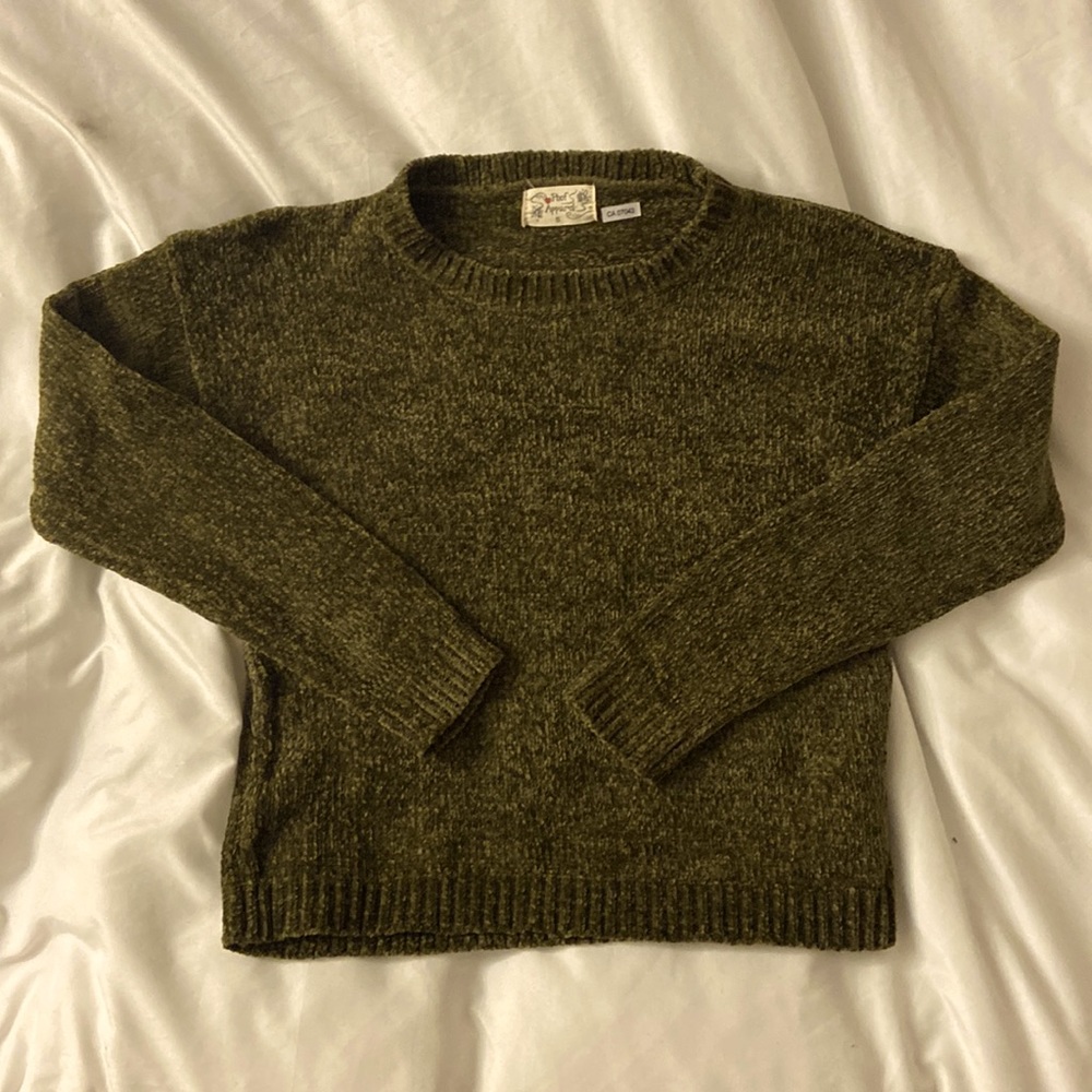 - green poof apparel sweater